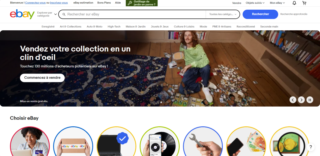 eBay.fr Homepage